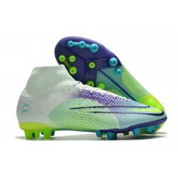 Botas Nike Mercurial Superfly VII Elite AG Pro Dream Speed Barely Verde Volt Morado Eléctrico