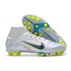 Botas Nike Mercurial Superfly VII Elite AG Pro Gris Azul Marino Oscuro