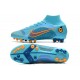 Botas Nike Mercurial Superfly VII Elite AG Pro Azul Láser Naranja Marina