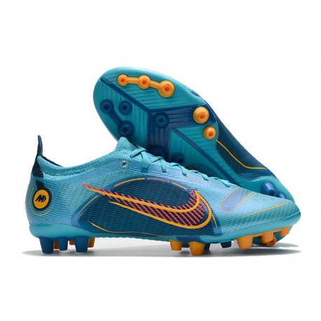 Nike Mercurial Vapor 14 Elite AG-Pro Azul Láser Naranja Marina