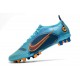 Nike Mercurial Vapor 14 Elite AG-Pro Azul Láser Naranja Marina