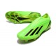 adidas X Speedportal+ FG Zapatillas Solar Verde Negro Amarillo Solar