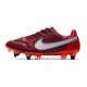 Nike Tiempo Legend IX Elite SG Pro AC Rojo Blanco Mystic Hibiscus