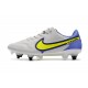 Nike Tiempo Legend IX Elite SG Pro AC Gris Niebla Volt Zafiro