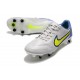 Nike Tiempo Legend IX Elite SG Pro AC Gris Niebla Volt Zafiro