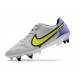Nike Tiempo Legend IX Elite SG Pro AC Gris Niebla Volt Zafiro