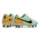 Nike Tiempo Legend IX Elite SG Pro AC Casi Verde Oscuro Azul Naranja