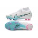 Nike Zoom Mercurial Superfly 9 Elite FG Blanco Azul