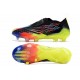 Botas fútbol adidas Copa SENSE+ FG Negro Cian Vivo Team Amarillo Solar