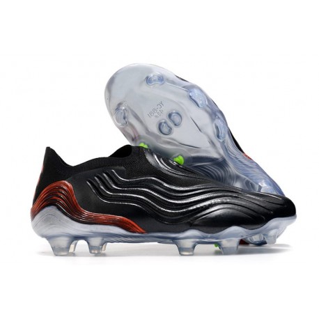 Botas fútbol adidas Copa SENSE+ FG Negro Rojo Team Solar Verde
