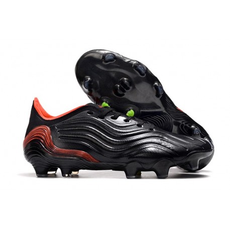 Botas fútbol adidas Copa Sense.1 FG Negro Rojo Team Solar Verde