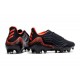 Botas fútbol adidas Copa Sense.1 FG Negro Rojo Team Solar Verde
