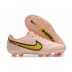 Nike Tiempo Legend 9 Elite FG Guava Hielo Amarillo Strike Brillo de Atardecer