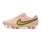 Nike Tiempo Legend 9 Elite FG Guava Hielo Amarillo Strike Brillo de Atardecer