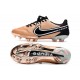 Nike Tiempo Legend 9 Elite FG Botas Cobre Metálico Blanco Negro