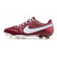 Nike Tiempo Legend 9 Elite FG Botas Team Rojo Blanco Mystic Hibiscus