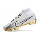 Nike Zoom Mercurial Superfly 9 Elite FG Blanco Oro Negro