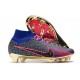 Nike Zoom Mercurial Superfly 9 Elite FG Rojo Azul Violeta
