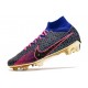 Nike Zoom Mercurial Superfly 9 Elite FG Rojo Azul Violeta