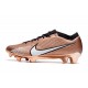 Nike Air Zoom Mercurial Vapor XV Elite FG Mbappé Cobre Metálico Blanco