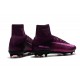 Zapatillas de fútbol Nike Mercurial Superfly 5 FG Púrpura Negro