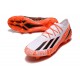 Bota de fútbol adidas X SPEEDPORTAL.1 FG Messi Blanco Negro Rojo Solar