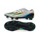 Botas de fútbol adidas X SPEEDPORTAL.1 FG Plateado Metálico Negro Amarillo Solar