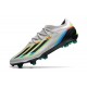 Botas de fútbol adidas X SPEEDPORTAL.1 FG Plateado Metálico Negro Amarillo Solar