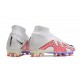 Nike Air Zoom Mercurial Superfly IX Elite AG Blanco Negro Leche De Coco