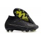 Nike Air Zoom Mercurial Superfly IX Elite AG Negro DK Gris Humo Cumbre Blanco Voltio