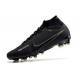 Nike Air Zoom Mercurial Superfly IX Elite AG Negro DK Gris Humo Cumbre Blanco Voltio