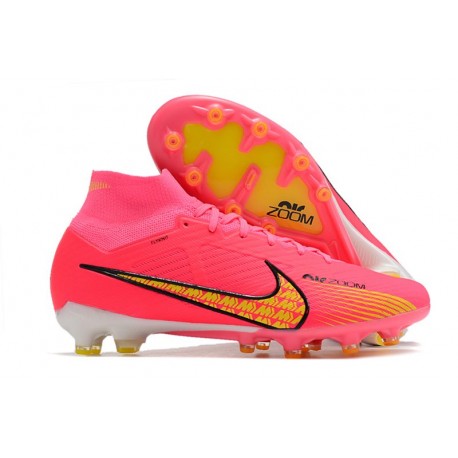 Nike Air Zoom Mercurial Superfly IX Elite AG Rojo Amarillo