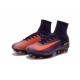 Botas de fútbol Nike Mercurial Superfly V FG Púrpura Naranja