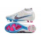 Nike Zoom Mercurial Superfly IX Elite FG Blanco Azul