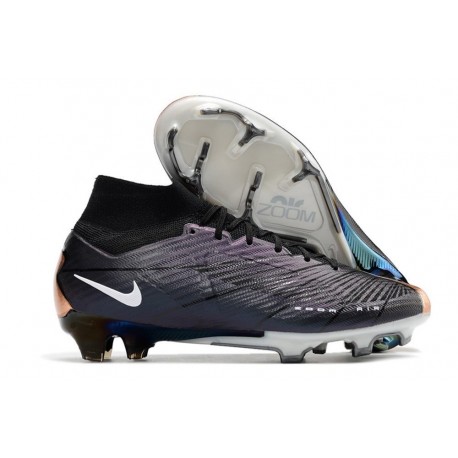 Nike Zoom Mercurial Superfly IX Elite FG Negro Oro Blanco