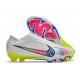 Nike Air Zoom Mercurial Vapor 15 Elite FG Blanco Rosa Azul