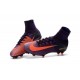 Botas de fútbol Nike Mercurial Superfly V FG Púrpura Naranja