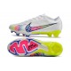 Nike Air Zoom Mercurial Vapor 15 Elite FG Blanco Rosa Azul