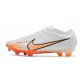 Nike Air Zoom Mercurial Vapor 15 Elite FG Blanco Naranja