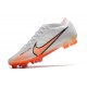 Nike Air Zoom Mercurial Vapor 15 Elite FG Blanco Naranja