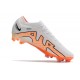 Nike Air Zoom Mercurial Vapor 15 Elite FG Blanco Naranja