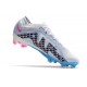 Nike Air Zoom Mercurial Vapor 15 Elite FG Blanco Azul