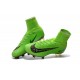 Baratas Botas de fútbol Nike Mercurial Superfly V FG Verde Negro
