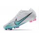 Nike Air Zoom Mercurial Vapor 15 Elite FG Blanco Azul
