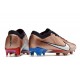 Nike Air Zoom Mercurial Vapor 15 Elite FG Bronce Blanco Azul