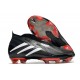 Botas fútbol Adidas Predator Edge+ Fg Negro Blanco Rojo