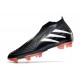 Botas fútbol Adidas Predator Edge+ Fg Negro Blanco Rojo
