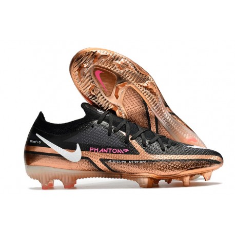 Nike Phantom GT II Elite FG Nuevo Cobre Metálico Blanco Negro
