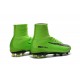 Baratas Botas de fútbol Nike Mercurial Superfly V FG Verde Negro