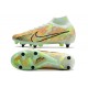 Nike Zoom Mercurial Superfly IX Elite SG Casi Verde Oscuro Azul Total Naranja